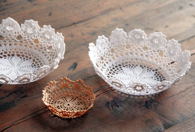 Making Doilies Modern - Maggie Overby Studios